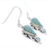 Genuine Sterling Silver Turquoise Earrings GS75831